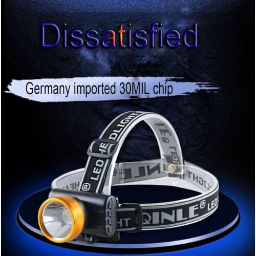 LED Strong Light Rechargeable Ear Picking Pedicure Outdoor Night Riding Fishing Lightweight Headlight Super Bright Headlight