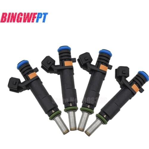 4PCS 55353806 fuel injectors for CHEVROLET CRUZE 2011~2017 SONIC 2012~2017 1.8L I4
