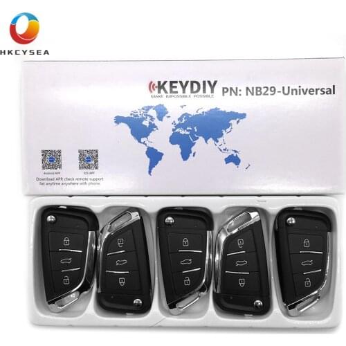 HKCYSEA 5/10/15PCS/LOT NB29 3 Button NB Series Universal Multi-functional Remote Control for KD900 URG200 KD-X2 Key Programmer