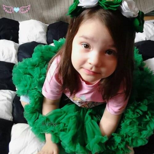 High quality Girls Tutu Skirt Ballerina Pettiskirt Fluffy Children Ballet Skirts For Party Dance Princess Girl Tulle Miniskirt