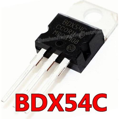 10PCS BDX53C BDX33C BDX34C BDX54C BDX53 BDX33 BDX34 BDX54 TO-220 new and original TO220