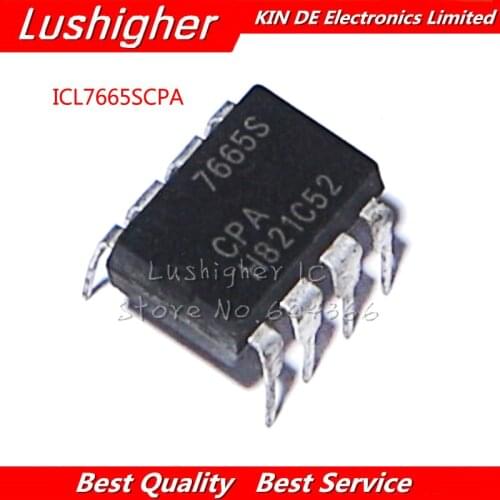 10pcs ICL7665SCPA ICL7665CPA DIP ICL7665S ICL7665 DIP-8