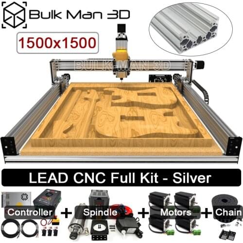 1515 Lead CNC Full Kit Screw Driven CNC Carving Engraver Complete Kit with Upgraded Lead Screws 1500mmx1500mm