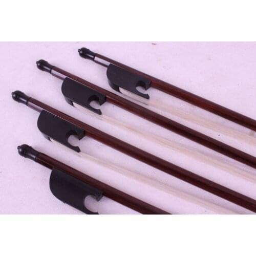 2 pcs 4/4 Cello Bow Brazilwood Baroque High Quality New #DT-057 black fro g
