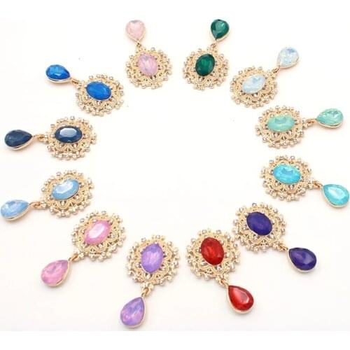 YWXINXI 10Pcs new alloy golden rhinestone flat brooch, DIY handmade romantic wedding family party brooch decoration accessories