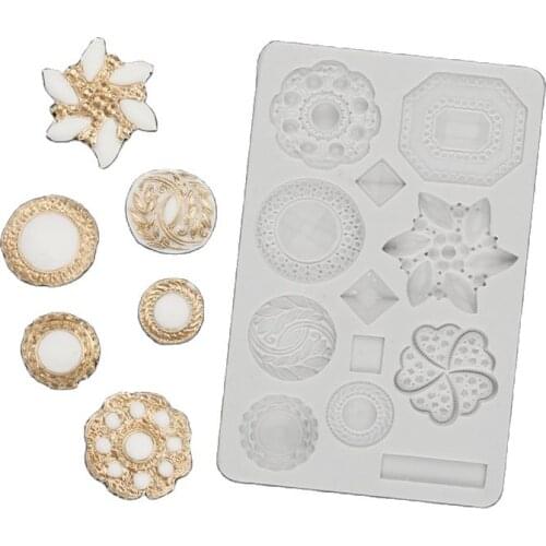 Diamond Gem Shaped Fondant Cake Decorating Tools Hot Sale Chocolate Silicone Mold Fondant Mold K594