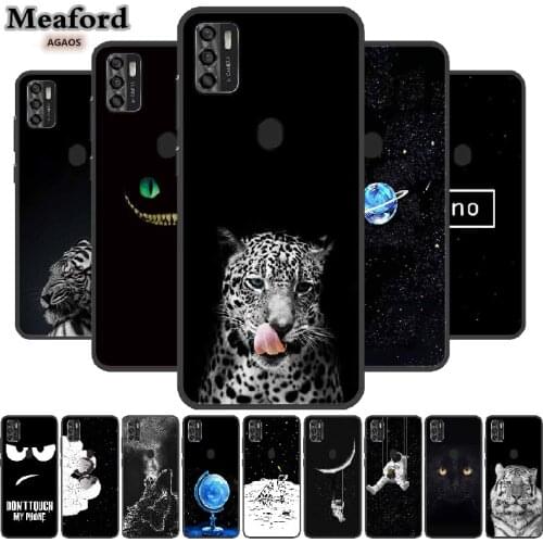 For Blade A7S 2020 Case ZTE Blade A7 2020 Cover Silicone TPU Phone Case For ZTE Blade A7 Prime A7 Vita Case Black Cartoon Funda