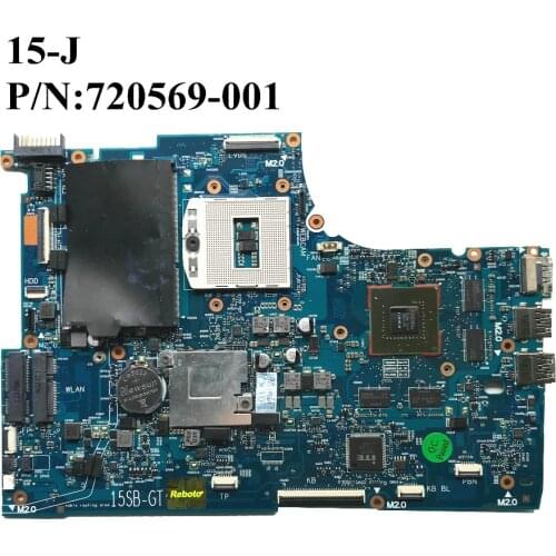 SZWXZY Excellent For HP Envy 15-J 720569-601 720569-001 Laptop Motherboard S947 DDR3 GT750M/2GB 6050A2547601-MB-A02 100% Working