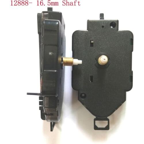 5set 16.5mm Shaft Swing Movement Quartz Clock Movement for Clock Mechanism Repair DIY clock parts accessories The real 12888