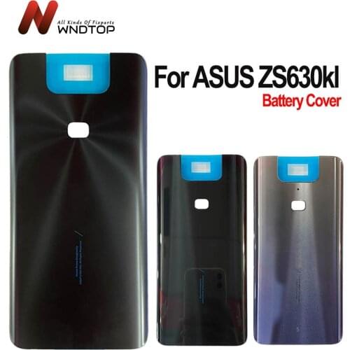 New Cover 6.4" For Asus Zenfone 6 ZS630KL Back Battery Cover Housing For ASUS ZS630KL Back Battery Cover