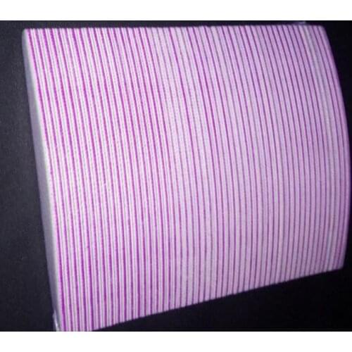 100/180 Grit Nail Files 100pcs Nail File Half /Moon Zebra File 100/180 UV LED Gel Nails Acrylic Double-Side File 180 100 GRIT