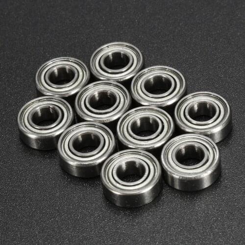 10 PCS / Set 685ZZ Ball Bearing Double Shielded Miniature Metal High Carbon Steel Motor Four-Axis Bearing 5x11x5mm