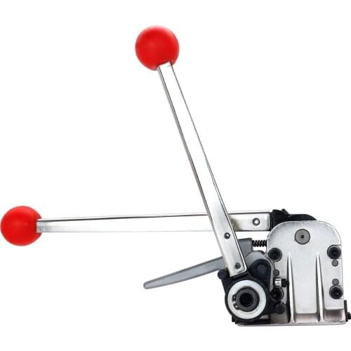 16-19mm Manual Buckle Free Steel Belt Strapping Machine Strapping Tensioner Tool For Wood Steel Packing Machine