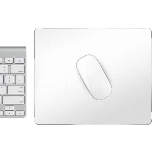 220*180mm Computer peripherals Mouse Pad New Slim Elegant Anti-Slip Aluminum Alloy Computer Gaming Mouse Pad Mat Mousepad Office