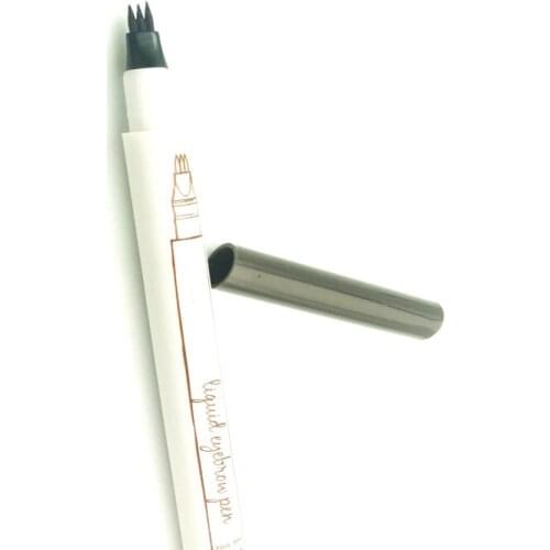 5 pcs Microblading Eyebrow Tattoo Pen Fine Sketch Liquid Eyebrow Pen Waterproof Tattoo Durable Eye Brow Pencil Smudge-proof