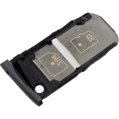 Black Micro SD SIM Card Slot Holder Tray For Motorola Moto Z Force Droid XT1650 XT1650-01 XT1650-02