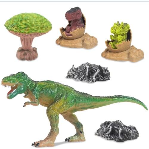 Dinosaur Toy Lifelike Innovative Simulation Dinosaur Animal Model Building Kits Bolcks Dinosaurs Figures Toys For Kids Gift