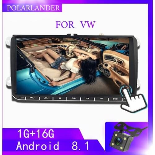 2 Din 9" MP5 Player For Bora Golf VW Polo Passat B6 B7 Touran Android Mirrror Link Multimedia Car Stereo Radio GPS Navigation