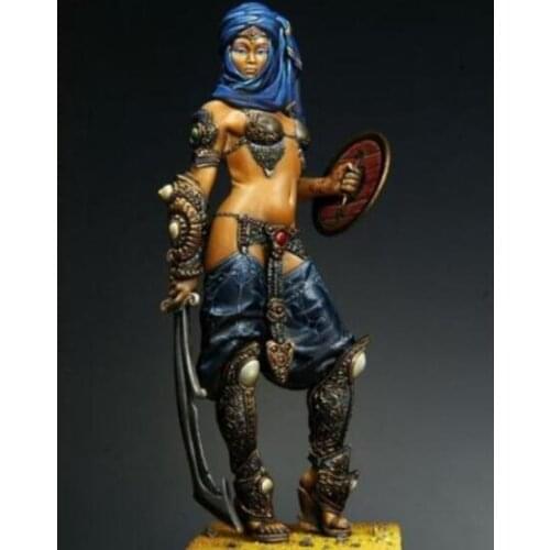 1/24 Female Warrior Resin Figure Building Kit