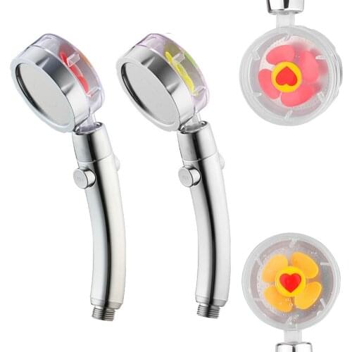 High Pressure Shower Head ABS 360 Degree Adjustment Water Saving Handheld Shower Head Bath Nozzle SPA Rainfall Turbo Shower Head