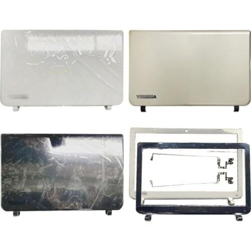 NEW Laptop LCD Back Cover/Front bezel/LCD Hinges For Toshiba Satellite l50B L50-B L55-B S55T-B S55-B DTG33BLILC00 B1BLI0RC02S