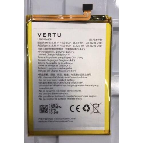 New Battery 4500mAh/3.85V LPN385440B Battery for VERTU 1905 VTL-1905 Mobile Phone Batteries