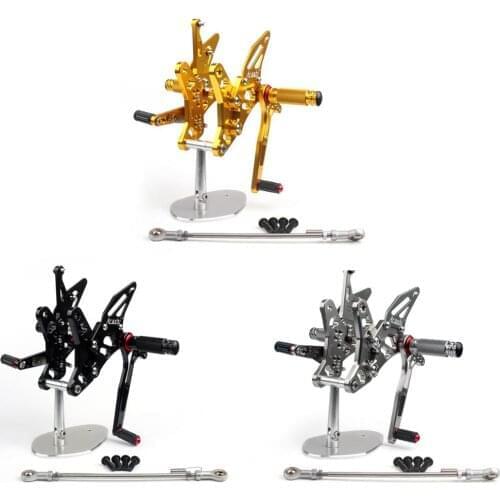 Areyourshop For SUZUKI SV 650 SV650/SV650S 2016-2017 2019 Rearset Rear set Footpegs Adjustable Motorcycle Covers