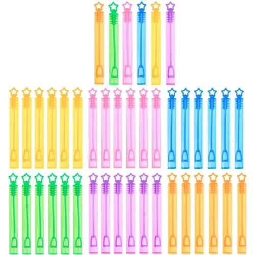 6pcs/lot Star Heart Empty Bubble Soap Bottles Wedding Birthday Party Decoration Childrens Toy Bubbles Maker Kids Outdoor Bubble