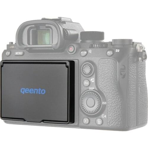 Qeento LCD Screen Pop-up Protector sun Shade Hood Sun Shield Cover for Mirrorless camera sony a7m3 a7III a7rIII a7r3 a9 camera