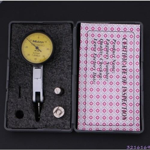 0-0.8mm Precision Level Gauge Scale Metric Dovetail Rails Dial Test Indicator-34