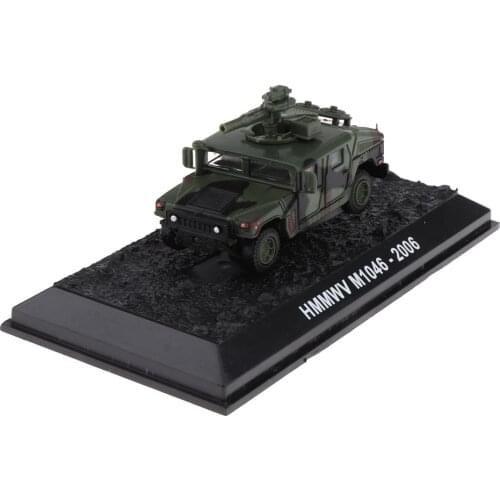 1:72 Combat Vehicle Humvee Missile Vehicle with Anti-tank Guided Missile