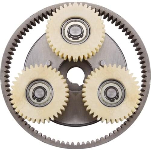 1 Set 36T Gear Diameter:38Mm Thickness:12Mm High Speed Electric Motor Motor Nylon Gear + Ring Gear + Clutch