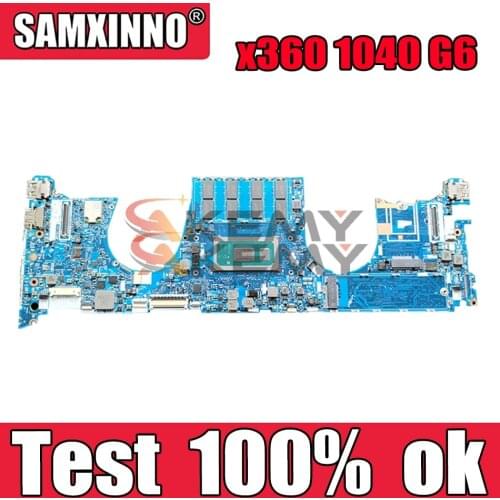 100% working 100% HP EliteBook x360 1040 G6 motherboard L63006-601 with i5-8265u 8GB 6050A3037501-MB-A01 mainboard tested ok