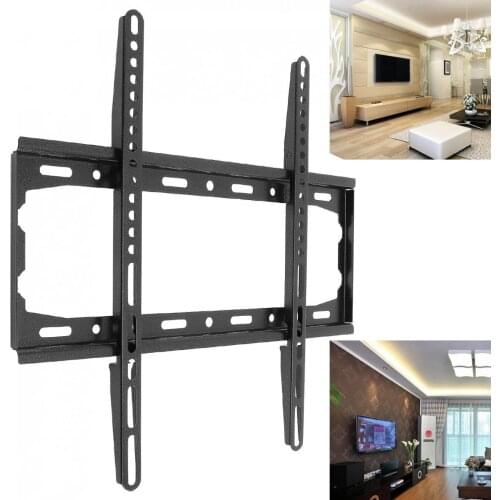 Universal 35KG TV Wall Mount Bracket Fixed Flat Panel TV Frame for 26-60 Inch LCD LED Monitor Flat Panel TV Stand Holder