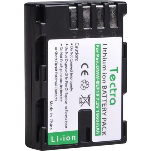 1pc DMW-BLF19E DMW-BLF19 DMW BLF19 BLF19 blf19e Camera Battery for Panasonic Lumix GH3 GH4 GH5 G9 Cameras