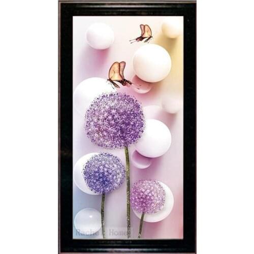 Diamond Embroidery Diy Diamond Painting Cross Stitch Kits Diamond Mosaic Dandelion Full Square Diamond Embroidery BS177