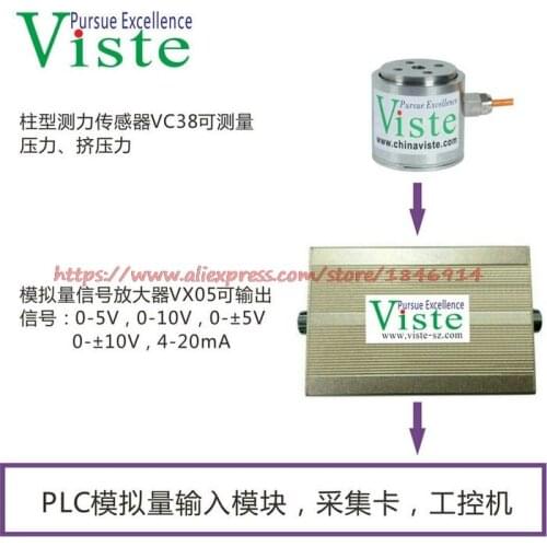 Free shipping 4-20mA small signal amplifier type sensor pressure sensor 100kg200kg300kg500kg