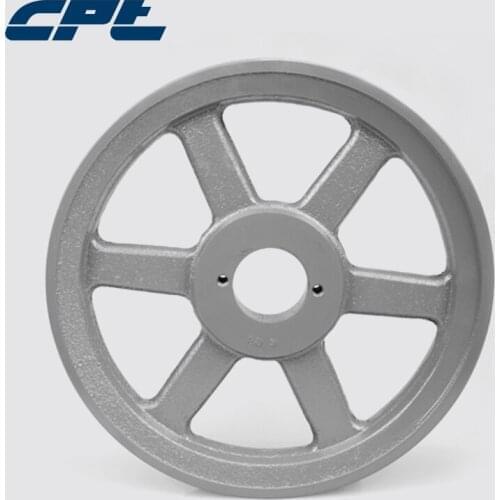 CPT 2AK114H V Belt pulley for A belt, 2 Grooves,Cast Iron,11.25" OD for A belts, ISO9001 certified 2AKH pulley