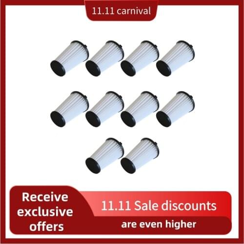 Hot 10Pcs Filter for Electrolux AEG AEF150, Fits for All AEG Ergorapido CX7-2 Models CX7-2-45AN CX7-2-35FFP CX7-2-30GM
