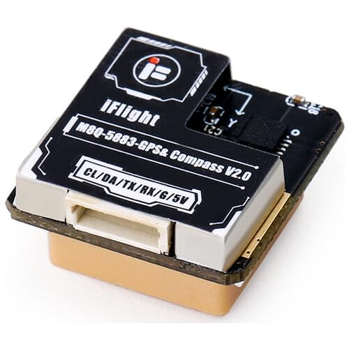 IFlight M8Q-5883 GPS Module V2.0 72CH Patch Antenna for INAV Betaflight Ardupilot F4 F7 Flight Controller FPV Long Range Drones