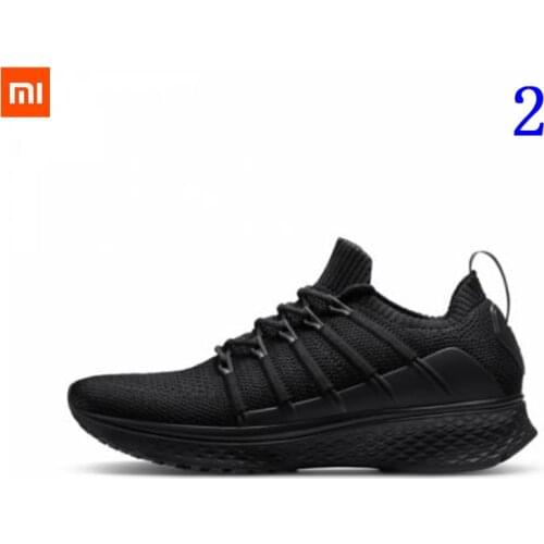 Xiaomi Shoes 3 / Shoes 2 / Shoes 1 Sports Shoes Sneaker 2 Fishbone Lock System Elastic Knitting Vamp Running Shoes For Men