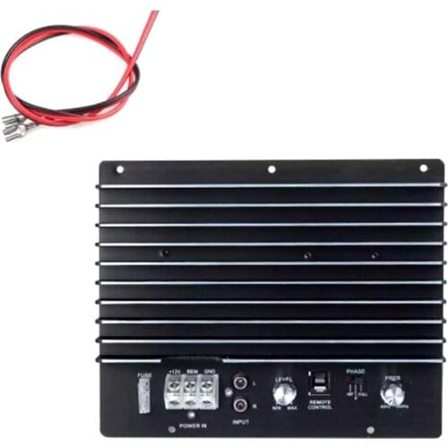Top Deals 12V Car Audio Power Amplifier Subwoofer Powerful Bass Car Amplifier Board DIY Amp Board for Auto Car Player