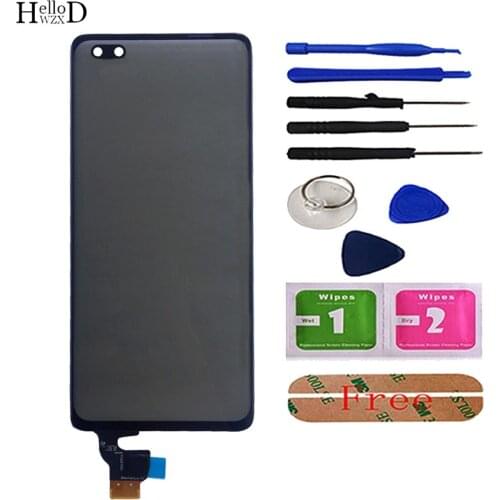 Mobile Touch Screen For Huawei Nova 7 Pro Touch Screen ( No LCD Display ) Lens Sensor Digitizer Panel Tools 3M Glue