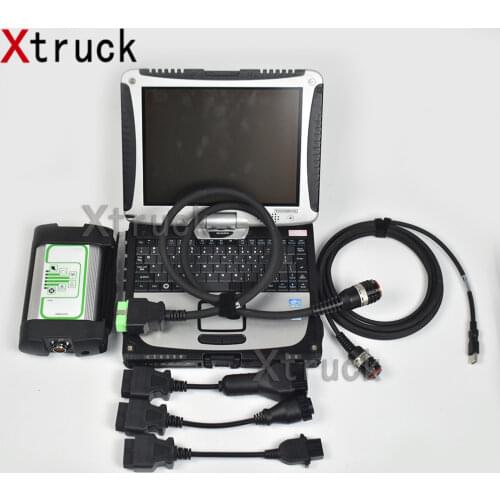2.7 ptt dev2 developer model Premium Tech Tool FOR VOLVO Vocom 88890300 for VOLVO EURO6 fh fm truck diagnostic TOOL+CF19 laptop