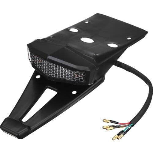 Motorcycle ATV LED Rear Tail Brake Stop Indicator Signal Lamp Universal Turn Signal Light Enduro for Bobber Dirt Bike