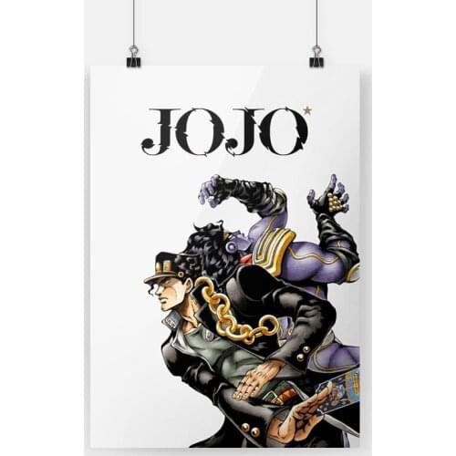 Jotaro Kujo Star Platinum JoJos Bizarre Canvas Poster Painting Wall Art Decor Living Room Bedroom Study Home Decoration Prints