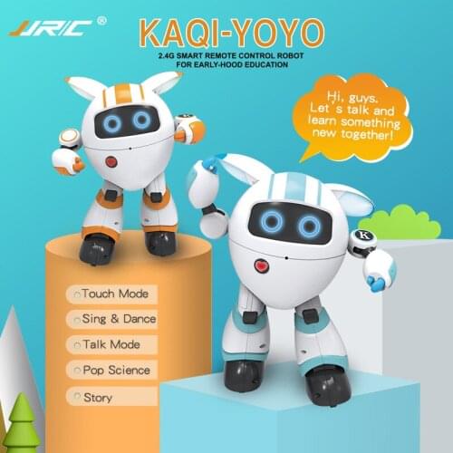 Newest JJRC R14 Intelligent Radio Control Round Robots Toys Smart Programable Humanoid for Kids Educational Robot kit