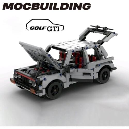 New High-Technical Creator Mini Golf Sports Car DIY MOCBuilding Blocks Super Racing Car Kids Toys Gift