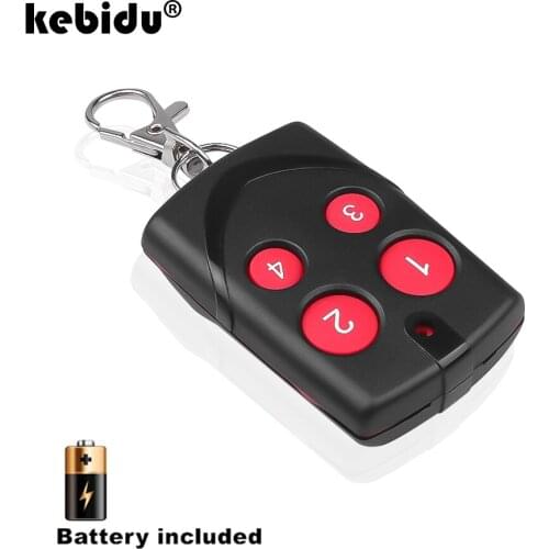Kebidu 433MHZ RF Remote Control Copy Remote Control for Garage Car Home Gate Sliding Door Automatic Cloning