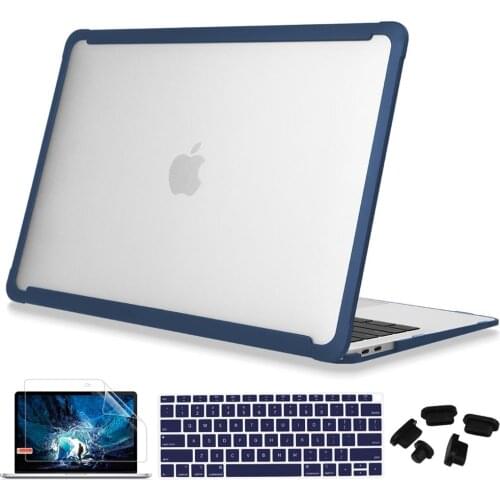 Redlai Newest for MacBook Air 13 inch Case M1 A2337 A2179 A1932 2020 2019 Retina Touch ID Lightweight Soft Matte Plastic Cover